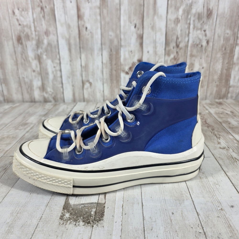 Converse Chuck 70 2-in-1 Utility Blue Egret High Top Sneakers 171655C Womens 6.5 - Picture 3 of 6